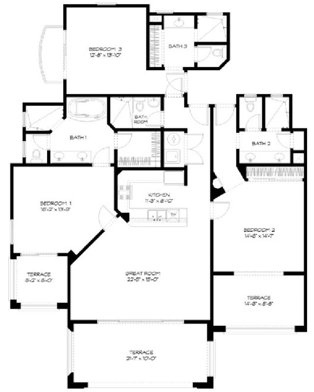 3 BDM FloorPlan